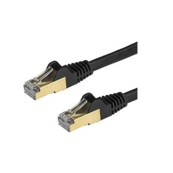Startech 3M Black Cat6A Ethernet Cable Stp