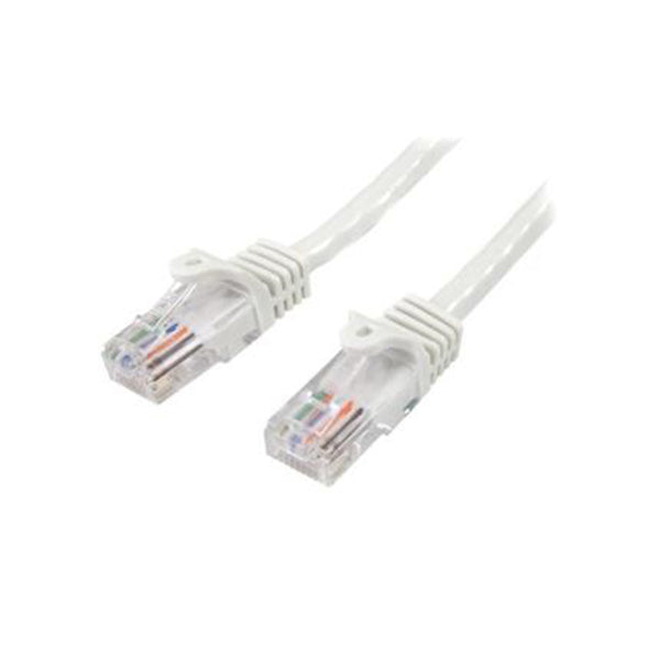 Startech 7M White Snagless Cat5E Patch Cable