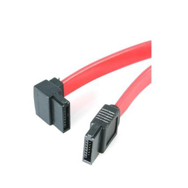 Startech 18In Sata To Left Angle Sata Cable