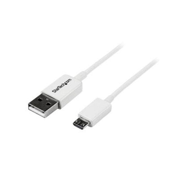 Startech 2M White Micro Usb Cable A To Micro B