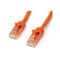Startech 2M Orange Snagless Utp Cat6 Patch Cable