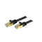 Startech 3Ft Shielded Cat6A Patch Cable Black