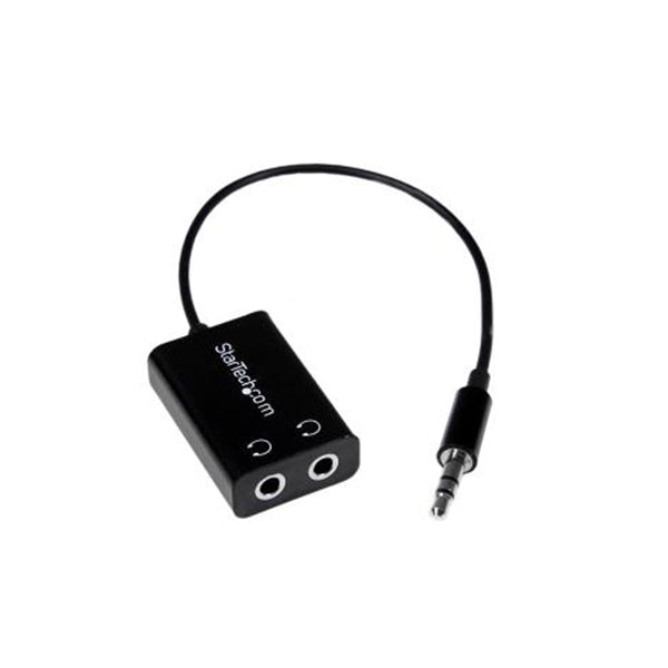 Startech Slim Mini Jack Splitter Cable Adapter