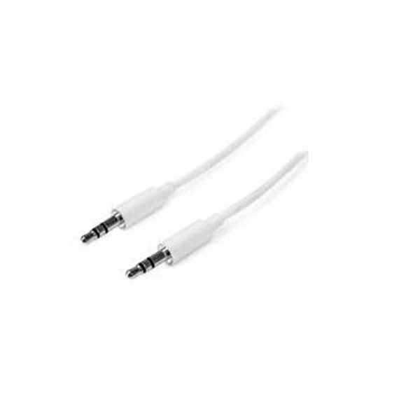 Startech 3M White Slim 3Mm Stereo Audio Cable