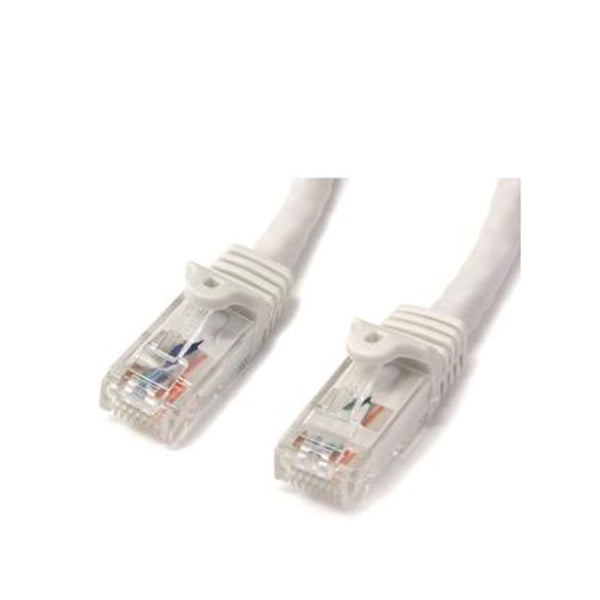 Startech 2M White Snagless Utp Cat6 Patch Cable