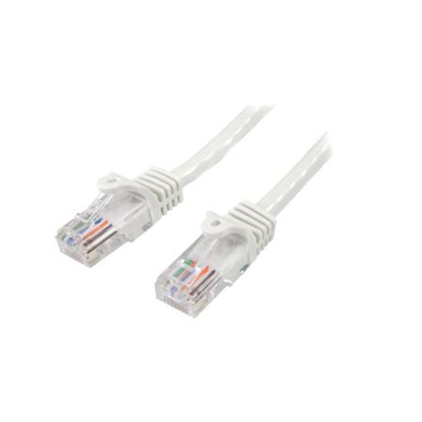 Startech White Snagless Cat5E Patch Cable