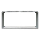 Garden Log Storage Shed Galvanised Steel Grey