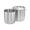 Soga 71L Stainless Steel Stockpot W Perforated Basket Pasta Strainer