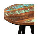 Bar Stools 4 Pcs Solid Reclaimed Wood And Steel