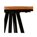 Bar Stools 4 Pcs Solid Reclaimed Wood And Steel