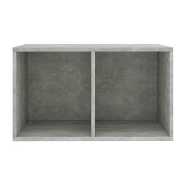 Vinyl Storage Box Concrete Grey 71X34X36 Cm Chipboard