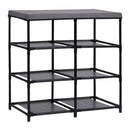 Storage Cabinet With 6 Drawers 55X29X55 Cm Grey Steel