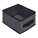 Storage Cabinet With 6 Drawers 55X29X55 Cm Grey Steel