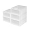 Storage Drawers Set Cabinet Tool Organiser Box Plastic Stackable