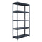 Storage Shelf Rack Black 250 Kg 80X40X180 Cm Plastic