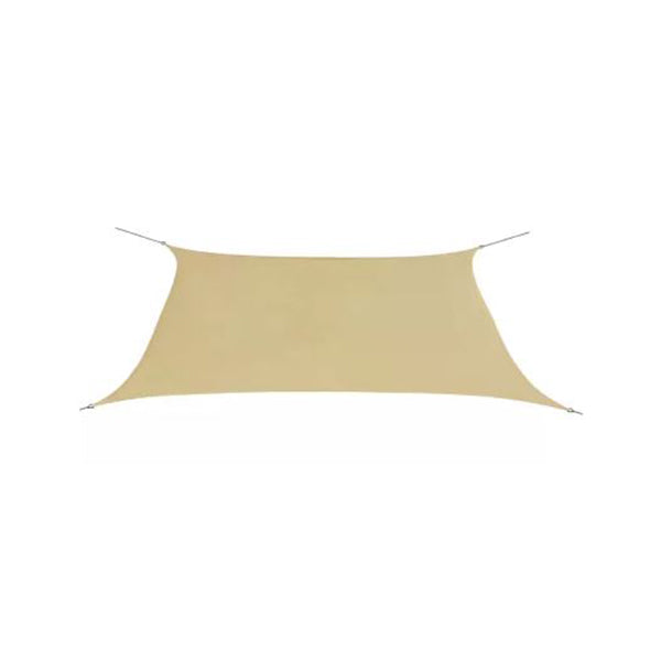 Sunshade Sail Oxford Fabric Rectangular Beige