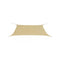 Sunshade Sail Oxford Fabric Rectangular Beige