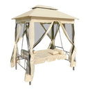 Gazebo Convertible Swing Bench