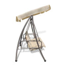 Outdoor Swing Bench With Canopy