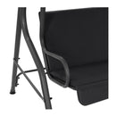 Garden Swing Bench Anthracite 170X110X153 Cm