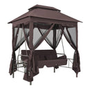 Gazebo Convertible Swing Bench