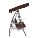 Outdoor Swing Bench With Canopy