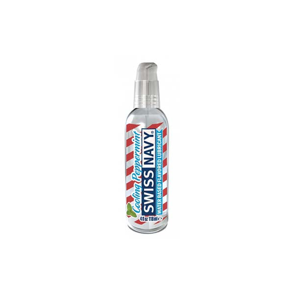 Swiss Navy Cooling Peppermint Lubricant 4Oz 118Ml