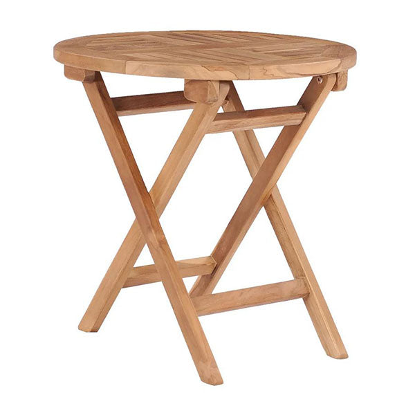 Folding Garden Table 45 Cm Solid Teak Wood