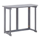 Folding Balcony Table 90X50X74 Cm Solid Acacia Wood