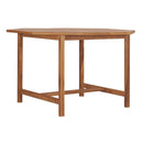 Garden Table Octogonal 120X120X75 Cm Solid Teak Wood