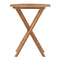 Folding Garden Table 60X60X75 Cm Solid Teak Wood