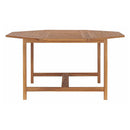 Garden Table 150X150X75 Cm Solid Teak Hard Wood