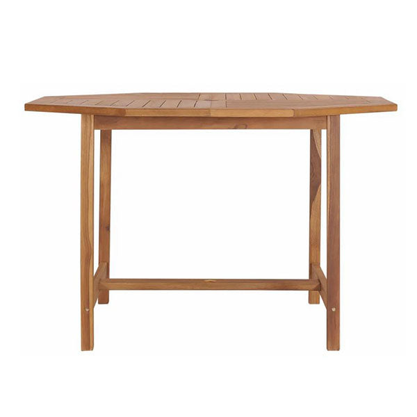 Garden Table Octogonal 120X120X75 Cm Solid Teak Wood