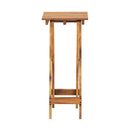 Plant Stand Solid Acacia Wood