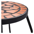 Mosaic Tables 3 Pcs Terracotta Ceramic