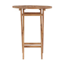 Folding Garden Table 60 Cm Solid Teak Wood