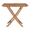 Folding Garden Table With Umbrella Hole Solid Teak Wood