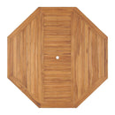 Garden Table 150X150X75 Cm Solid Teak Hard Wood