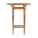 Folding Garden Table 60X60X75 Cm Solid Teak Wood