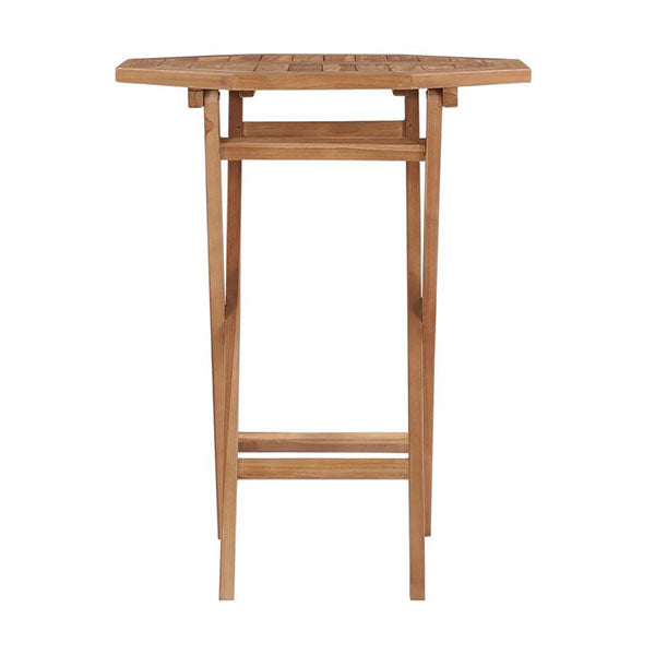 Folding Garden Table 60X60X75 Cm Solid Teak Wood