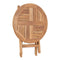 Folding Garden Table 45 Cm Solid Teak Wood