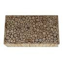 Coffee Table Genuine Teak 90X50X35 Cm
