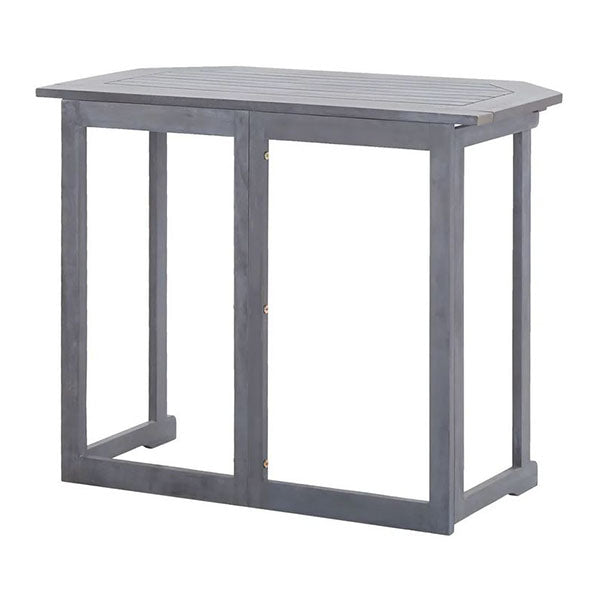 Folding Balcony Table 90X50X74 Cm Solid Acacia Wood