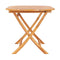 Folding Garden Table 160X80X75 Cm Solid Teak Wood