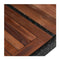 Garden Table 240X90X74 Cm Poly Rattan And Solid Acacia Wood