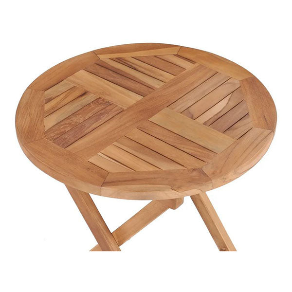 Folding Garden Table 45 Cm Solid Teak Wood