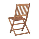 Folding Outdoor Chairs 4 Pcs Acacia Wood