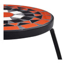 Mosaic Tables 3 Pcs Powder Coated Iron Frame