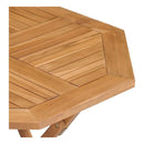 Folding Garden Table 85X85X76 Cm Solid Teak Wood