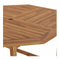 Garden Table Octogonal 120X120X75 Cm Solid Teak Wood